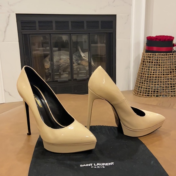 Saint Laurent Janis Platform Pump - Picture 16 of 16